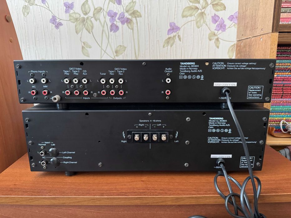 TANDBERG 3038А и 3036А+