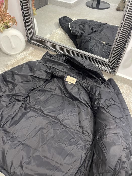 Geaca Iarna Gucci cu puf natural colectie noua