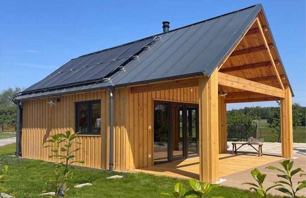 Cabane tip casa sau Aframe la cheie