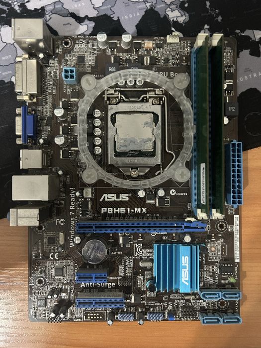 Материнская плата сборка 1155