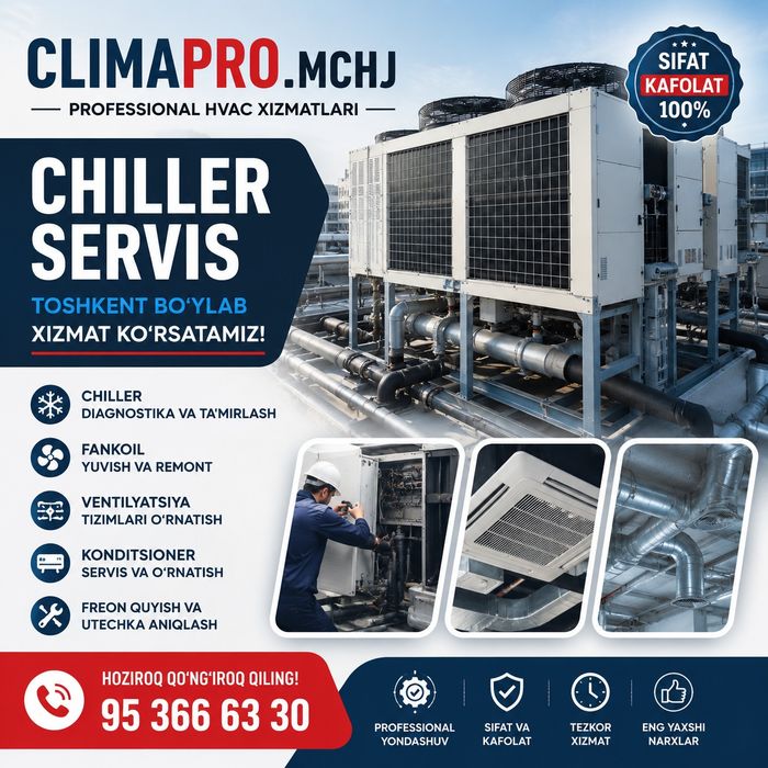 Chiller usta toshkent