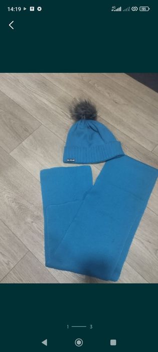 Набор шапка шарф