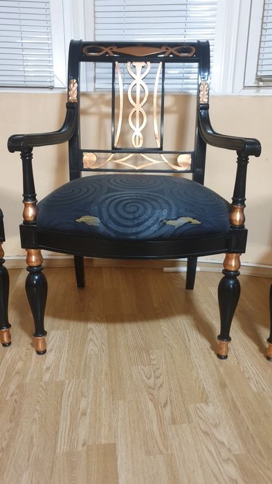 Три старинни кресла Regency Beaufort от Southwood Furniture Co