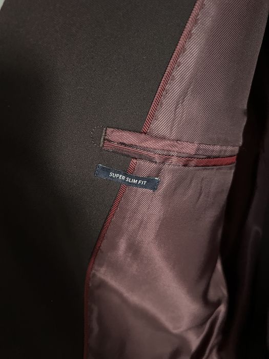Costum Mango burgundy