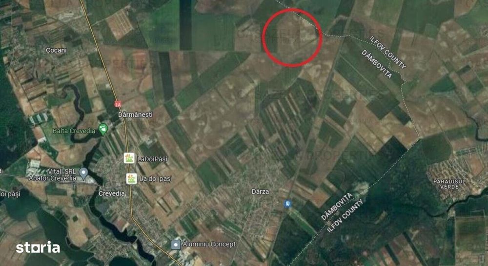 Terenuri intravilane in Racari, Colacu 10.000 + mp , Dambovita