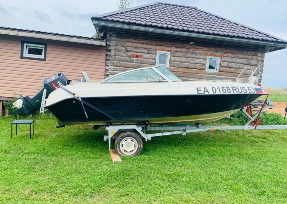 Продаётся Катер wrboat 525 с мотором Yamaha 90 2 такт