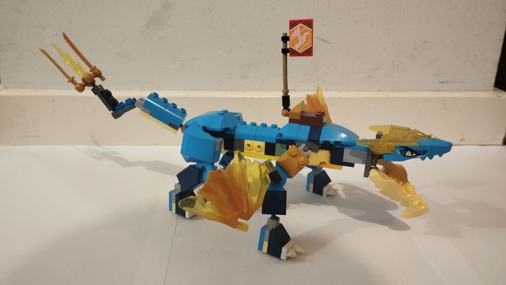 LEGO Ninjago 71760 – complet funcțional, mici piese înlocuite