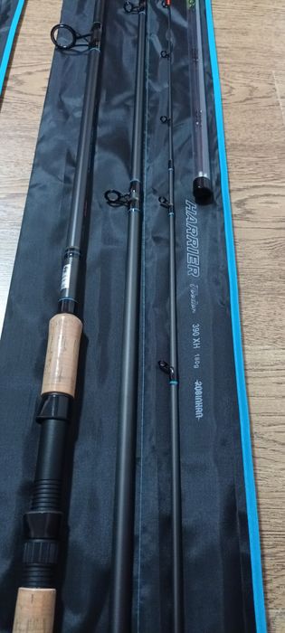 SET 2 Lansete Feeder Robinhan HARRIER 3,90 metri Actiune:180gr carbon