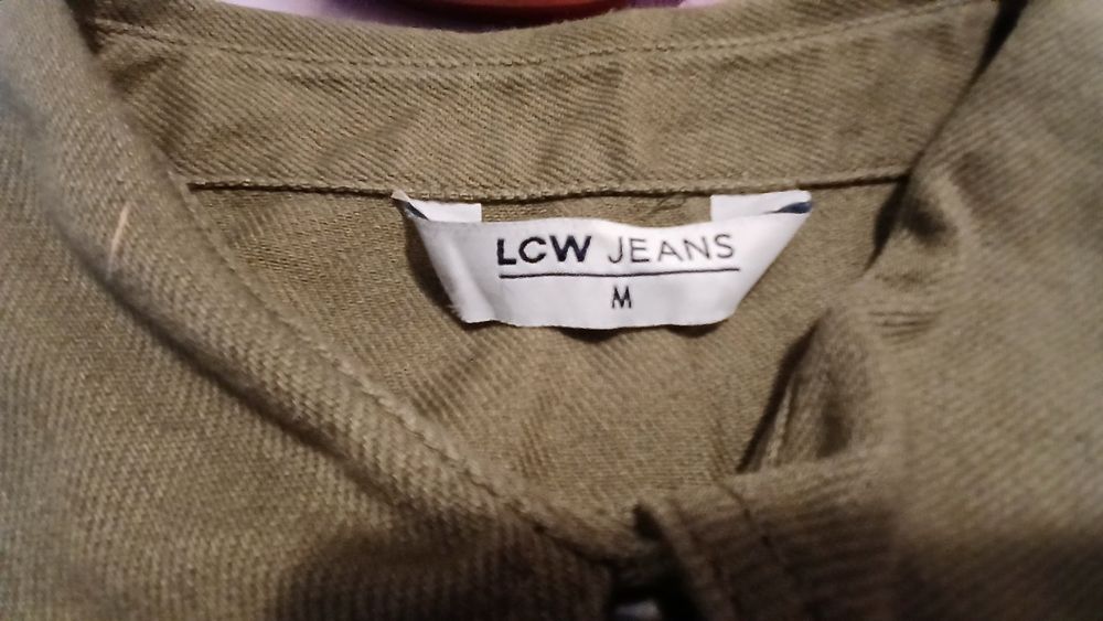 Дънкова риза. Цвят каки