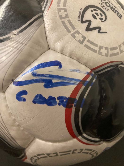 Футболна Топка с афтографи от БГ легенди