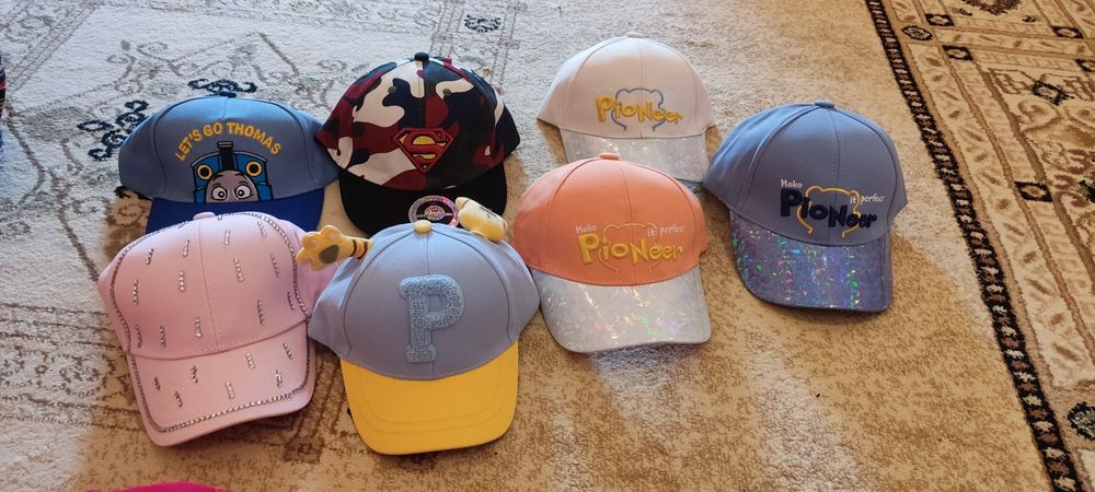 Продам детские кепки 3-10 лет