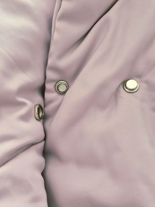 Зимно яке в цвят пудра "H&M"