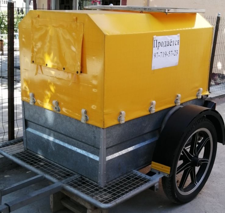 Грузовая тележка для мото транспорта.