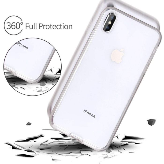 Husa Apple iPhone X, FullBody ultra slim silicon TPU , acoperire 360