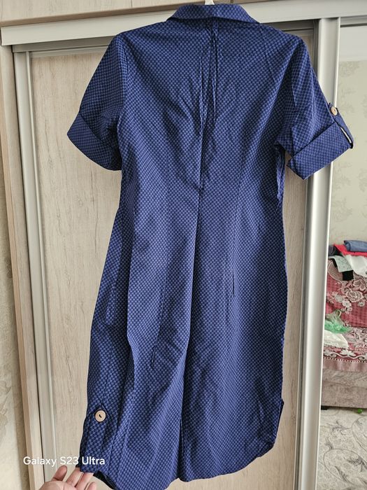 Платье-рубашка на осень-весну 46-48 размер