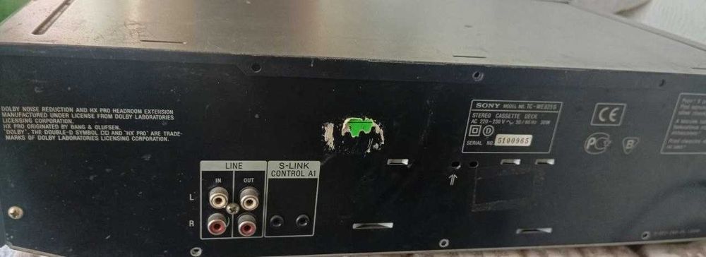 Двухкассетная дека Sony TC-WE525