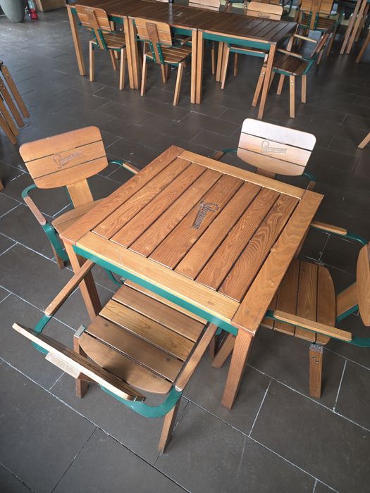 Mobilier terasa / masa cu 4 scaune