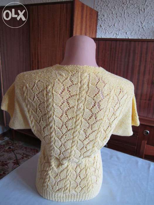 Bluza galbena handmade + bonus si Livrare gratuita*