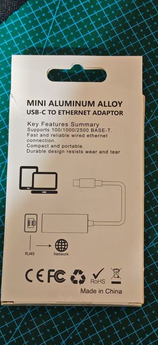 Adaptor Rj45 - usb C