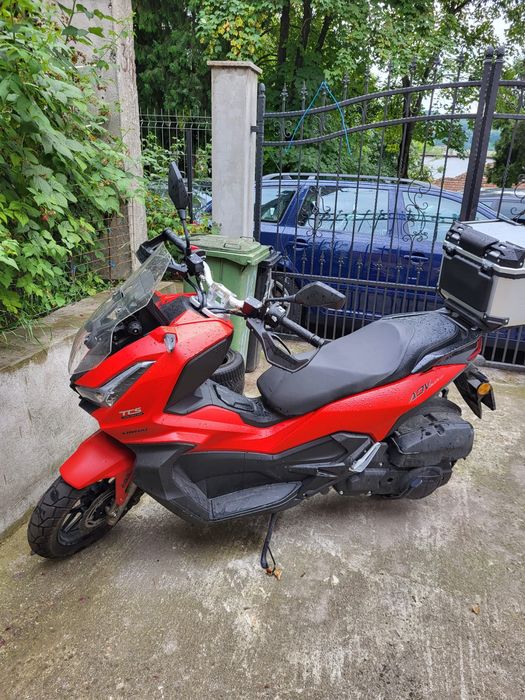 Linhai ADV 125 Impecabil 1000 km Garanție Top Case