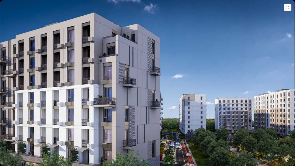 Метро Яшнабад КОМФОРТ 2Комнатная 45,38м²|  =П\в 14 981 $  (S)