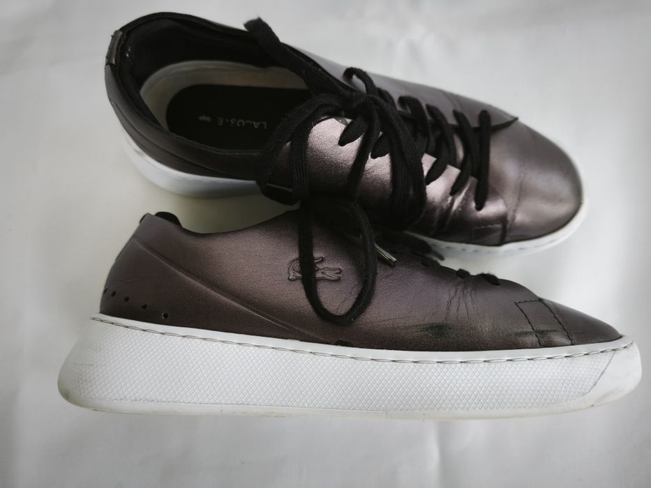 Lacoste, кецове естествена кожа, номер 37