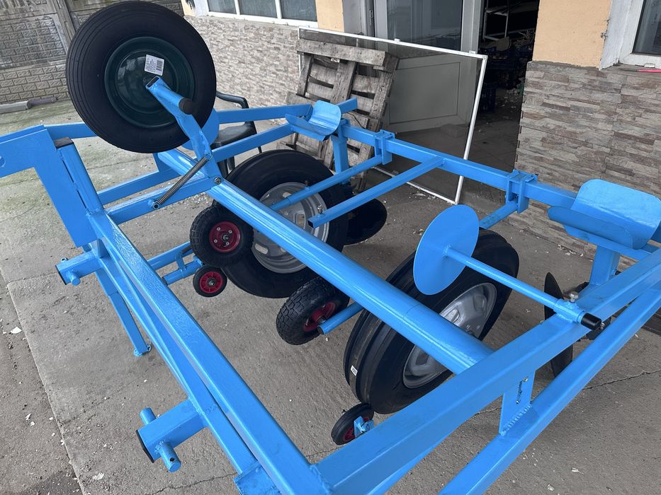 Masina intins folie si banda picurare NOUA