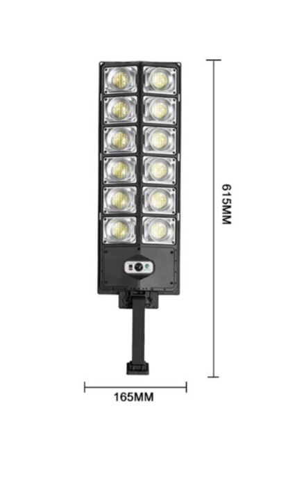 Lampa Solara stradala cu Telecomanda - 1700w
