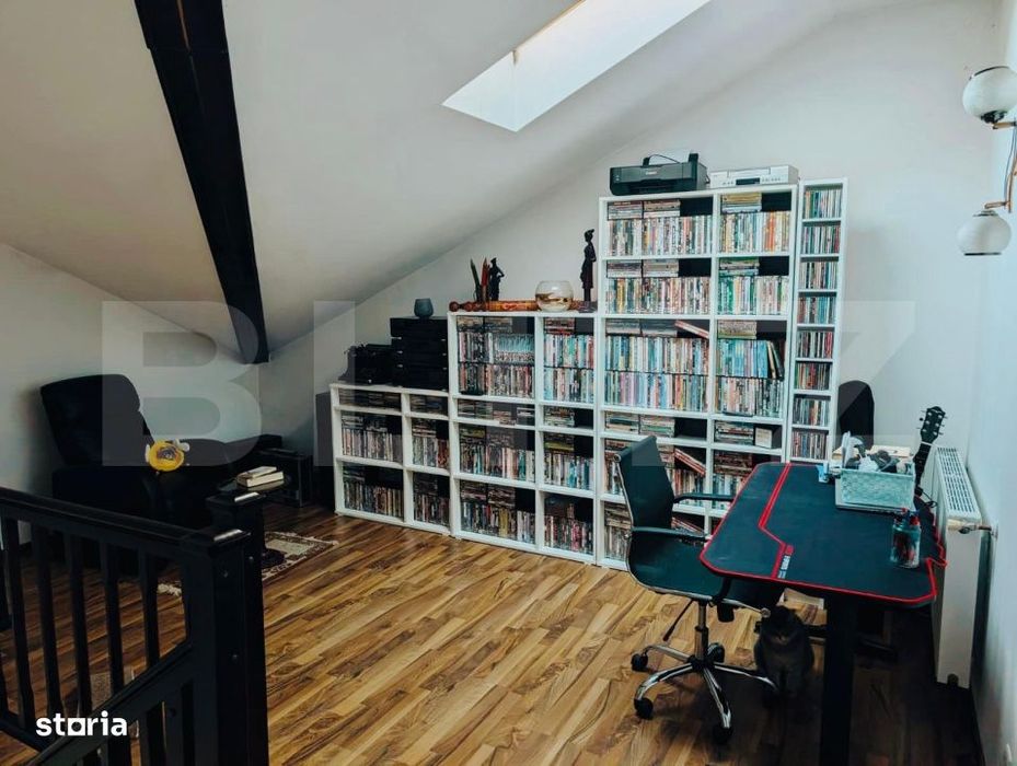 Apartament pe doua niveluri, 3 camere, pet-friendly