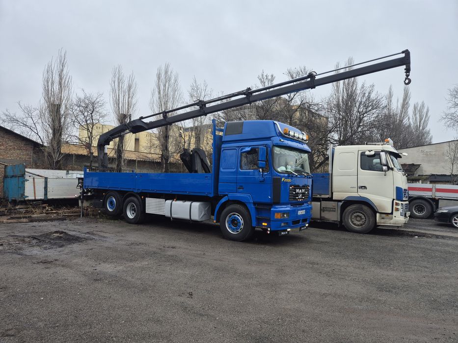 Ман с кран хиаб122XS