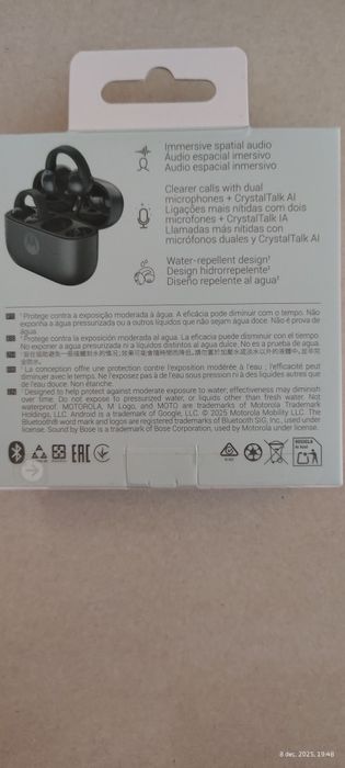 Casti bluetooth stereo Moto Buds Loop