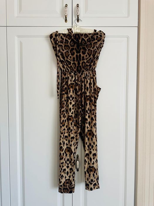 Salopeta animal print , masura S / M , material de calitate ,fin