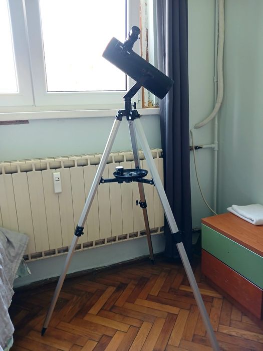 Telescop astronomic Bresser Solarix 76/350 cu filtru solar pe montura AZ