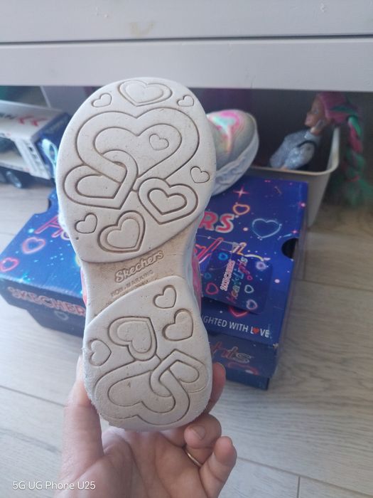 Детски Светещи маратонки Skechers 29
