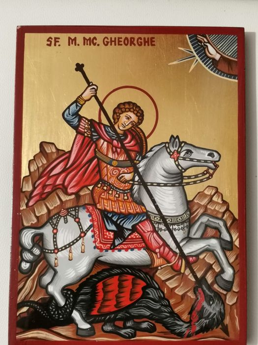 Icoane pictate pe lemn