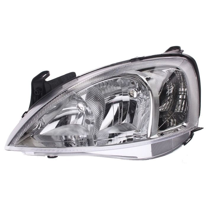 Far Opel Corsa/Combo C 03.2005-10.2010, stanga/dreapta, electric, tip Valeo, tip bec H7+H7, cu motoras, TYC