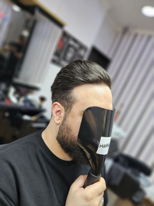 Top hair system barbati