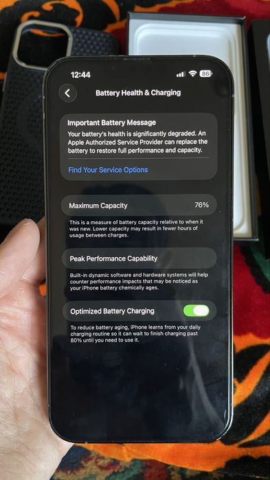 Iphone 13 pro max 256GB LL/A region