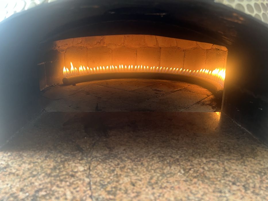 Каменная Пицца печь на газе