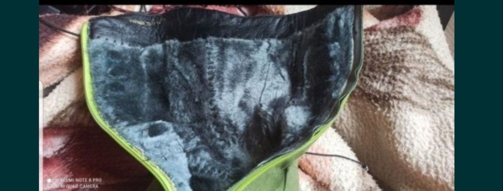 Продам сапоги зимние замшевые