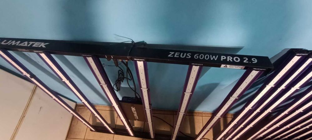 LED Grow лампи Lumatek Zeus 600W Pro 2.9 – 6 броя