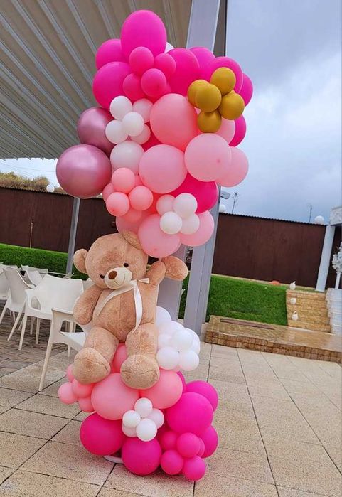 Baloane heliu zi nastere /aniversare / camera nou nascut LIVRARE ACASA Cifre aniversare Panou foto cu nume personalizat Baloane personalizate
