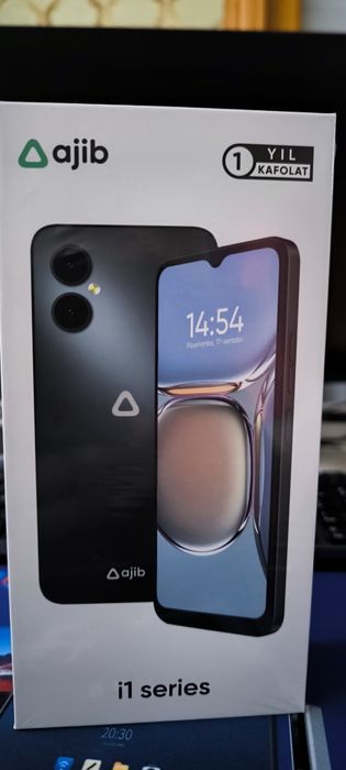 Smartfon Ajib i1 g'ilof, himoya oynasi bilan