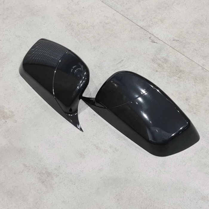 Capace Oglinzi M Style Batman BMW Seria 5 E60 E61 E63 64, Negru Lucios
