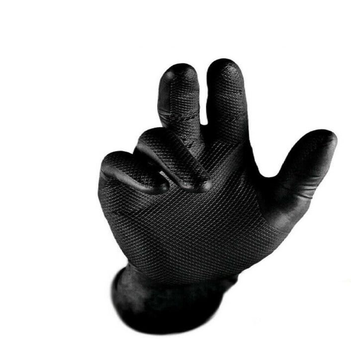 Ръкавици с Диамантена структура, Без Пудра, 0,8мм, Размери-M, L, XL