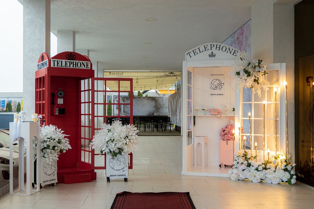 Cabină telefonică londobeza/audio guestbook / oglinda foto