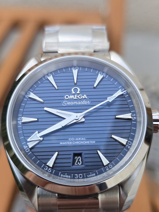 Omega Aqua Terra 38mm Blue dial