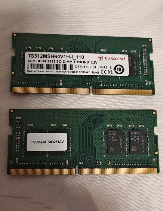 Memorie Ram/kit-uri rami pentru laptop/sodimm - 4GB DDR4 2133mhz, Noi