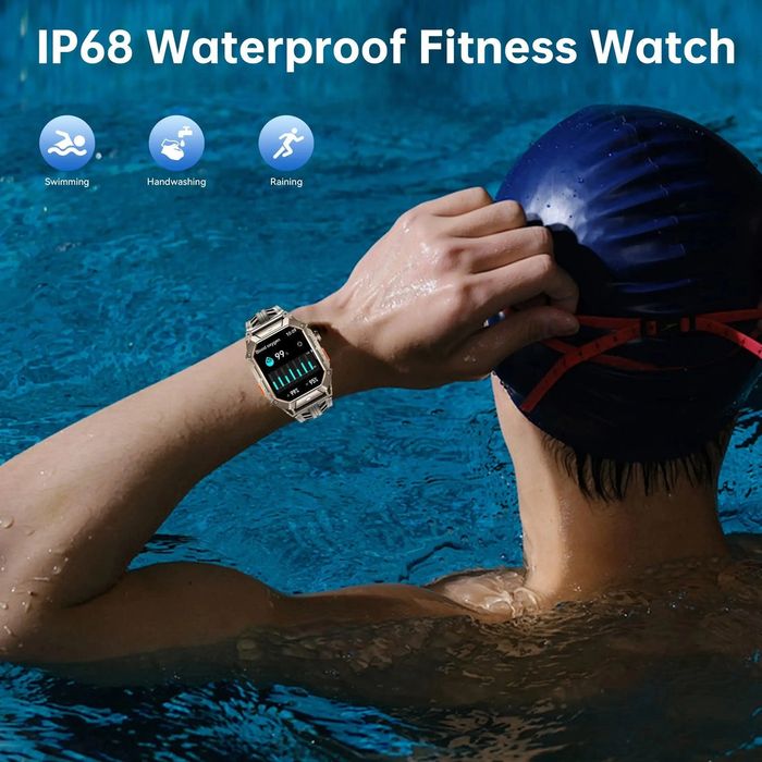 Часовник  смарт OUKITEL BT80 1000mAh Battery