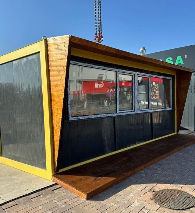 Vand container tip fast-food